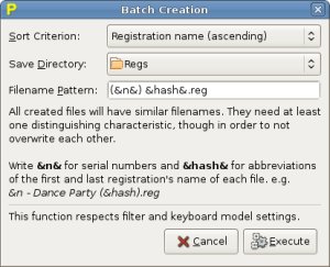Batch Creation